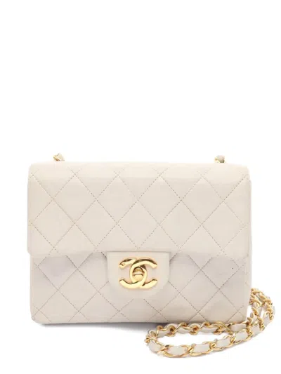 Pre-owned Chanel 1989-1991 Mini Matelasse Shoulder Bag