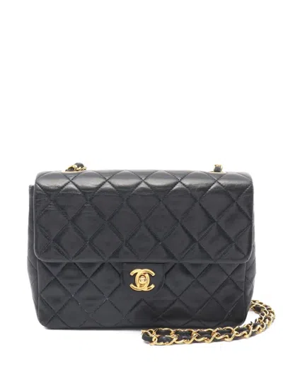 Pre-owned Chanel 1989-1991 Mini Matelassé Shoulder Bag