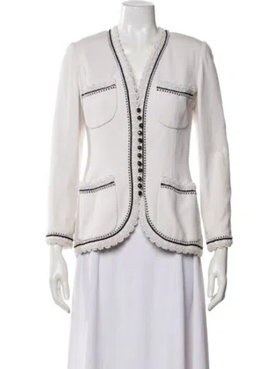Pre-owned Chanel 1989 Boutique Jacket In Neutral