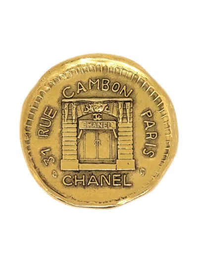 Pre-owned Chanel 1990-2000s 31 Rue Cambon Brooch