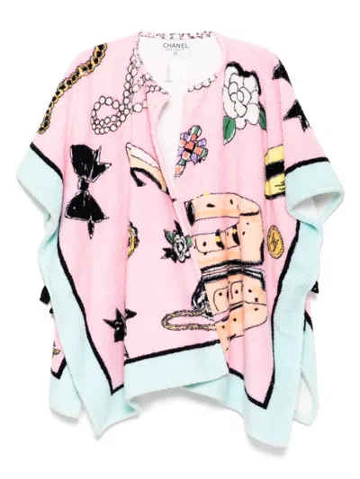 Pre-owned Chanel 1990-2000s Bathrobe-style Jacket In Pink