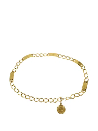 Pre-owned Chanel 1990-2000s Cc-medallion Belt