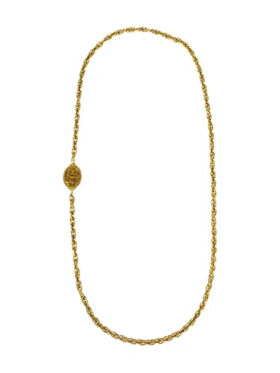 Pre-owned Chanel 1990-2000s Cc-pendant Necklace