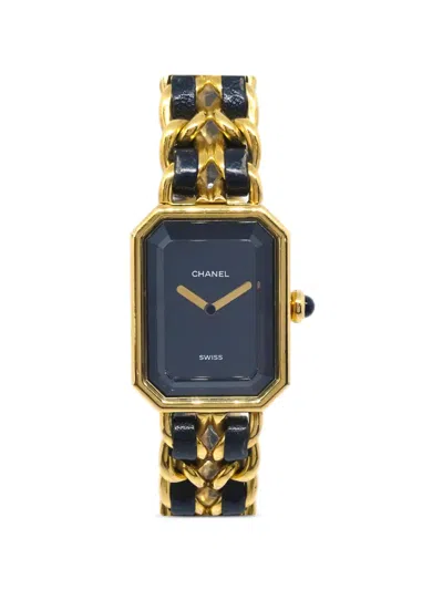 Pre-owned Chanel 1990-2000s Chain Watch In Black