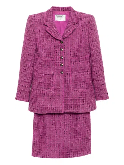 Pre-owned Chanel 1990-2000s Setup Suit Jacket Skirt