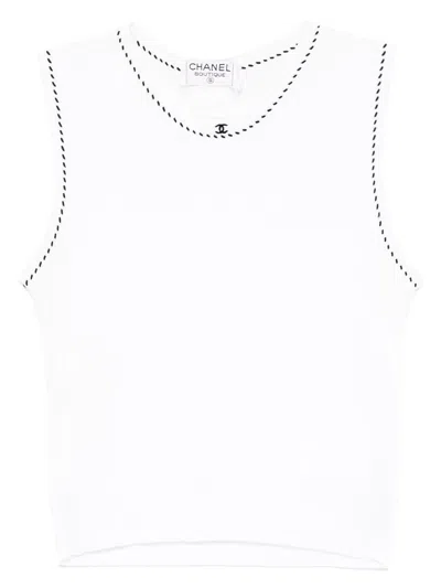 Pre-owned Chanel 1990-2000s Sleeveless Tank Top
