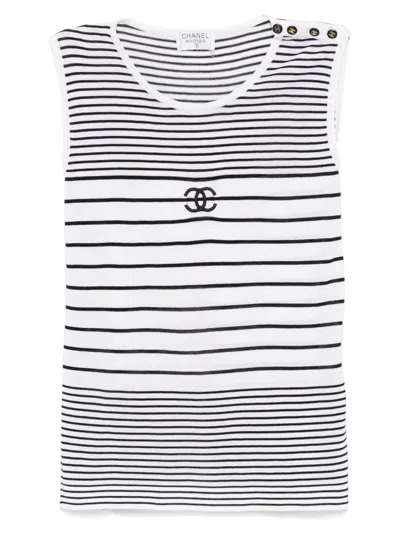 Pre-owned Chanel 1990-2000s Sleeveless Top