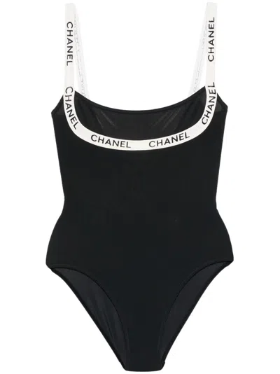 Pre-owned Chanel 1990-2000s Swimsuit In Black