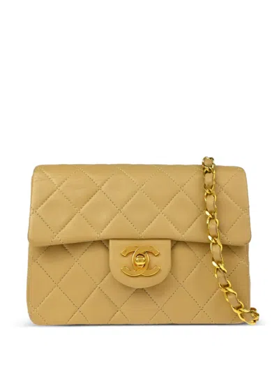 Pre-owned Chanel 1990 Mini Classic Flap Handbag