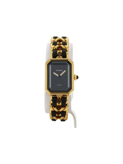 Pre-owned Chanel 1990 Première L 26mm In Black