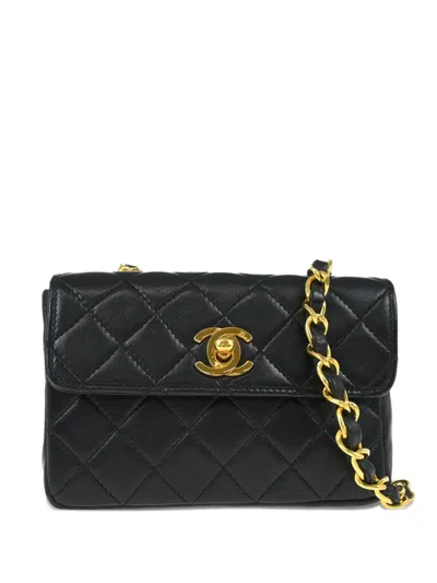 Pre-owned Chanel 1990 Straight Flap Shoulder Bag