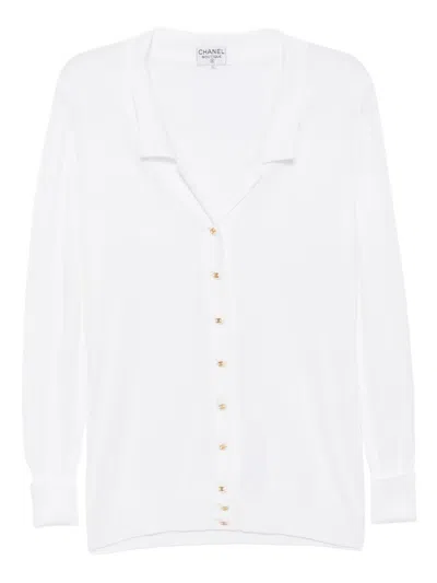 Pre-owned Chanel 1990s-2000s Cardigan In White