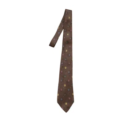 Pre-owned Chanel 1990s  Monogram Balloon Psychedelic Art Tie In Multi