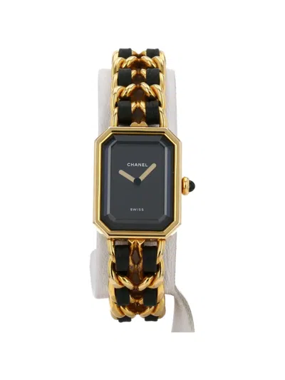 Pre-owned Chanel 1990s L Première 26mm Watch In Black