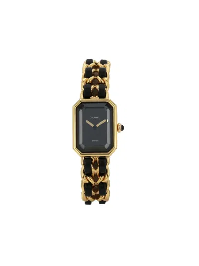 Pre-owned Chanel 1990s Première 20mm In Black