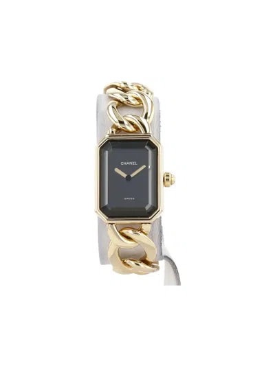 Pre-owned Chanel 1990s Première 26mm In Black