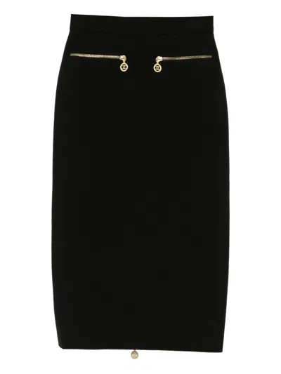 Pre-owned Chanel 1990s Skirt In Black