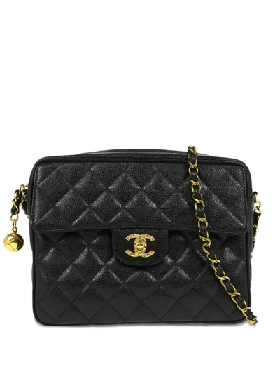 Pre-owned Chanel 1992 Diamond-quilted Cross Body Bag