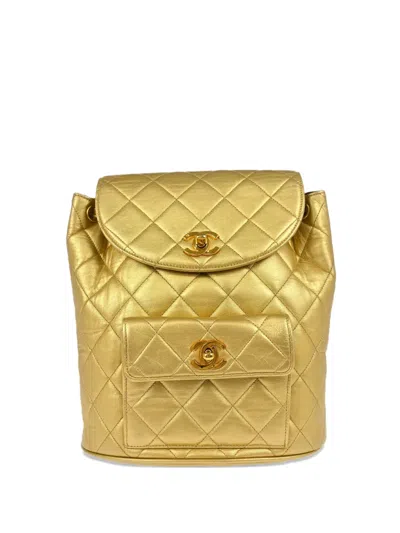 Pre-owned Chanel 1992 Large Duma Backpack