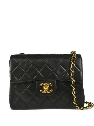 Pre-owned Chanel 1992 Mini Classic Square Shoulder Bag