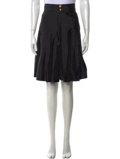 Pre-owned Chanel 1992 Mini Shorts In Black