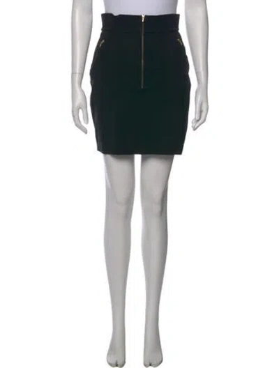 Pre-owned Chanel 1992 Mini Skirt In Black
