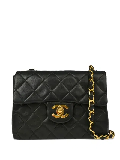 Pre-owned Chanel 1992 Mini Square Flap Shoulder Bag