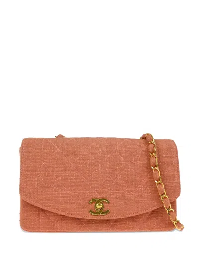 Pre-owned Chanel 1992 Small Diana Shoulder Bag