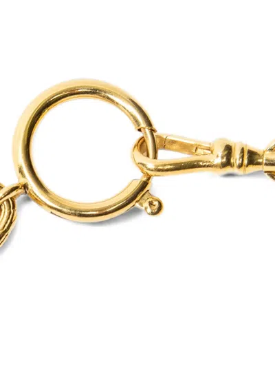 Pre-owned Chanel 1993 Pendant Necklace In Gold