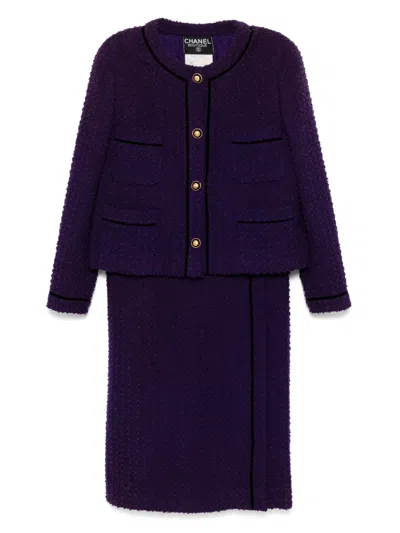 Pre-owned Chanel 1993 Setup Skirt Suit
