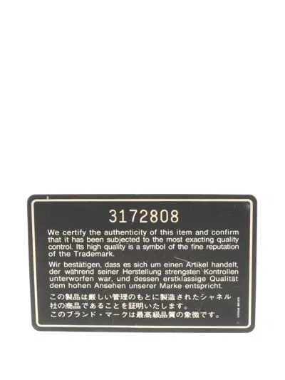 Pre-owned Chanel 1994-1996 Cc Mark Camerabag Tassel Shoulder Bag In Black