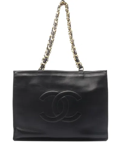 Pre-owned Chanel 1994-1996 Logo-embossed Shoulder Bag