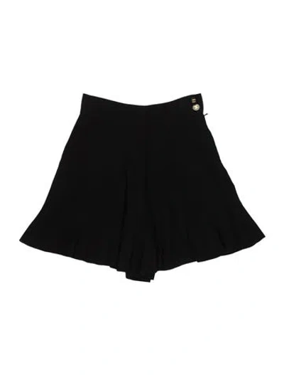 Pre-owned Chanel 1994 Mini Shorts In Black