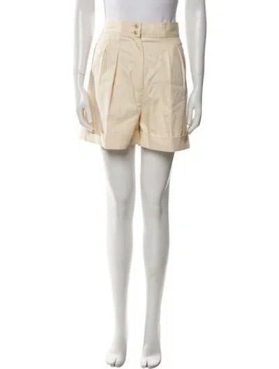 Pre-owned Chanel 1994 Mini Shorts In Neutral