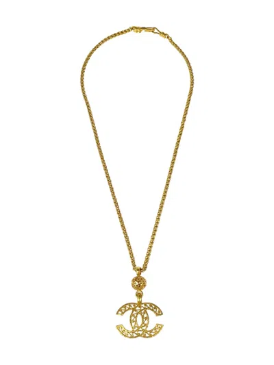 Pre-owned Chanel 1995 Cc Chain Necklace