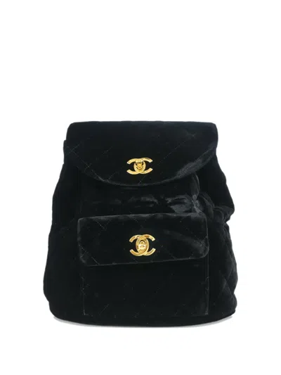 Pre-owned Chanel 1995 Large Duma Backpack