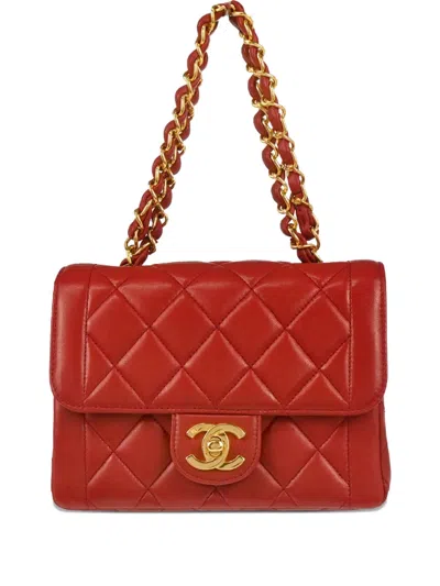 Pre-owned Chanel 1995 Mini Classic Flap Cross Body Bag