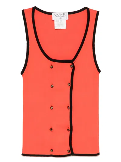 Pre-owned Chanel 1995 Sleeveless Top