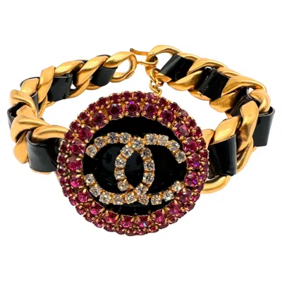 Pre-owned Chanel 1995 Spring 'barbie' Choker Necklace In Multi