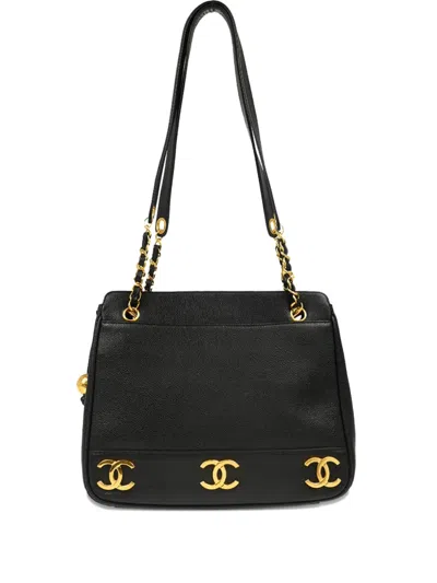 Pre-owned Chanel 1995 Triple Cc Shoulder Bag