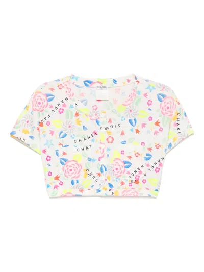 Pre-owned Chanel 1996 Cropped T-shirt