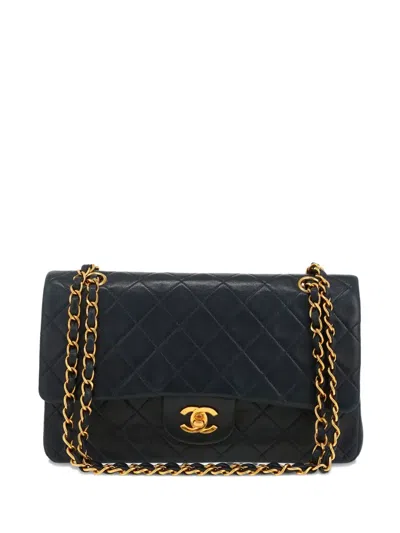 Pre-owned Chanel 1996 Timeless Classic Leather Tote Bag In Black