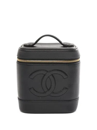 Pre-owned Chanel 1997-1999 Coco Mark Vanity Bag