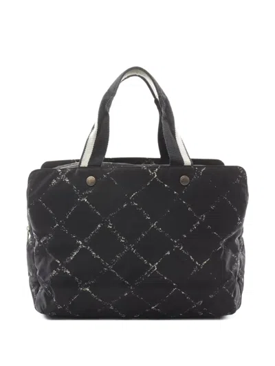 Pre-owned Chanel 1997-1999 Old Travel Line Handbag