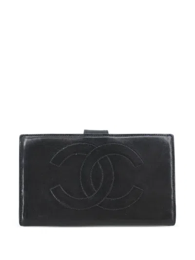 Pre-owned Chanel 1997 Cc Long Wallet