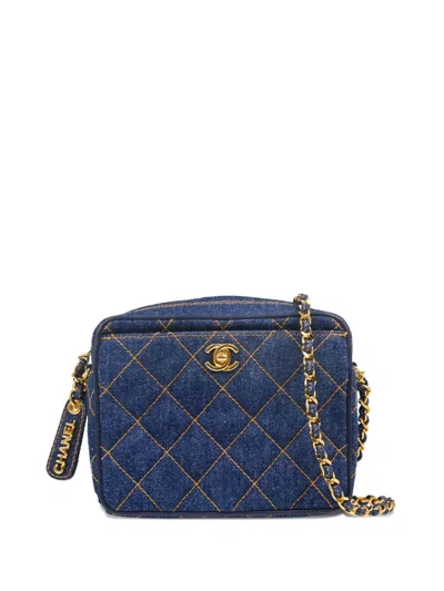 Pre-owned Chanel 1997 Denim Shoulder Bag