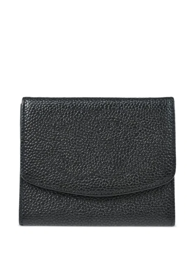 Pre-owned Chanel 1997 Leather Coin Purse In Black