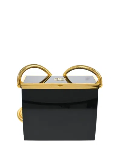 Pre-owned Chanel 1997 Mini Lucite Minaudière Shoulder Bag