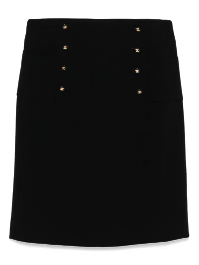 Pre-owned Chanel 1997 Wool Skirt