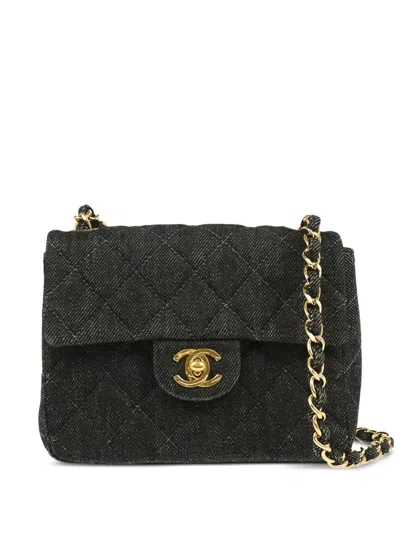 Pre-owned Chanel 1998 Mini Classic Square Flap Shoulder Bag